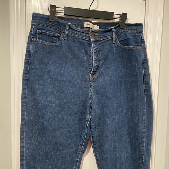 Levi’s Size 16 Perfectly Slimming 512 Bootcut Denim Jeans Medium Wash - Picture 2 of 12